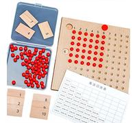 Gitohoni -Material Didáctico de Matemáticas, Rompecabezas, Desarrollo Temprano, Número, Práctica para Bebés, multiplicación