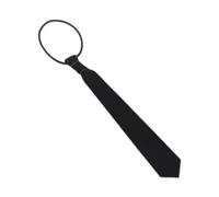 Gitohoni Muñeca Traje Camisa Accesorio Vestuario Necktie Miniatura Estilo Realista Material Textil Adecuado para Figuras de Acción Colección Y Dollhous, Negro