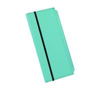 Gitohoni Portapapeles de Enfermería Plegable con Notepad Incluido Diseño Triple Capa Soporte para Bolígrafo Material Ligero Pp Adecuado para Personal Médico Es, Azul claro