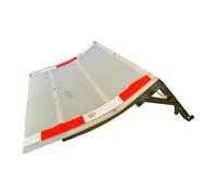 Gitohoni Rampa de Salto Plegable para Coches RC a Escala 1/10 Y 1/8, Fácil de Montar Juegos de