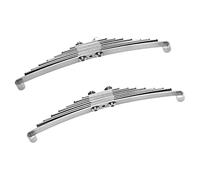 Gitohoni Suspensiones Delanteras RC Camión Tractor 1/14 Eje No Motriz Ballestas Amortiguador Placa Recta Metálica Mejora La Estabilidad Y Precisión Material Me, Placa sin alimentación