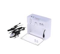 Gitohoni Teledirigido Mini RC Micro RC Avión RC Mini Infrarrojo con Estructura Ligera Hélices Dinámicas y Control de 2, Negro