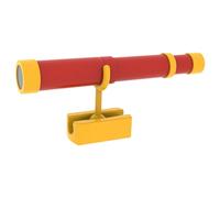 Gitohoni Telescopio de Juguete para Niños Manual Retráctil Accesorio Infantil de Exploración Pirata Promueve El Interés Científico Y La Observación Adecuado Pa, Rojo Y Amarillo