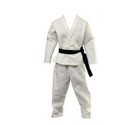 Gitohoni Traje de Entrenamiento de Karate Y Judo a Escala 1/6, Ropa Wu, Apto para Figuras de Acción de 12".