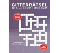 Gitterrätsel Zahlen | Für Erwachsene Große Schrift: 210 Rätsel - Sechstellige Zahlen - Mit Lösungen - Nur 1 Rätsel pro Seite