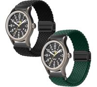Gittos 20mm Magnético Correa para Timex Weekender Expedition Scout/Acadia Waterbury Traditional Easy Reader 43mm/T49961SU/T2N654PF/TW2U68200/TWC030800/T2N651/TW2P75800/TW4B12500