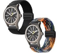 Gittos 20mm Magnético Correa para Timex Weekender Expedition Scout/Acadia Waterbury Traditional Easy Reader 43mm/T49961SU/T2N654PF/TW2U68200/TWC030800/T2N651/TW2P75800/TW4B12500