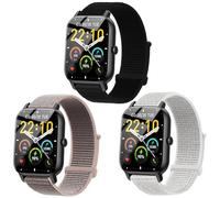 Gittos 22mm Nylon Correa para Nerunsa P66D,Donerton T50S Sport Pulsera Compatible con Narcid P95,Gydom IDW19,AEAC,Amzhero,ZOSKVEE,Poounur,WeurGhy,BANLVS,RUIMEN,ENOMIR,Yoever