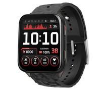 Gittos Correa de repuesto de silicona de 24 mm compatible con Garmin Venu X1, 140-225mm, Silicona