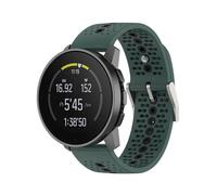 Gittos Pulsera de silicona de 22 mm, compatible con Suunto Run/Race 2/Race/Race S 45 mm/9 Peak/9Peak Pro/5, correa de repuesto suave deportiva para hombre y mujer, 22mm, Silicona