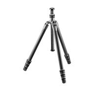 Gitzo GT1545T Traveler, Trípode Compacto, Plegable y Ligero, con columna corta incluida para tomas a nivel del suelo, Serie 1, 4 secciones, Fibra de carbono