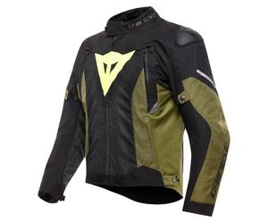 Giubbotto Moto Dainese SUPER SPRINT D-DRY Impermeable BLACK/GREEN