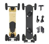 Giuggiolared Skate Eléctrico Todoterreno Profesional, 1650W Doble Motor Alta Potencia, 40KM/H, Skateboard Motorizado para Desplazamiento Urbano y Aventuras al Aire Libre A