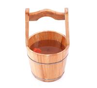 GIUIN Bañera de madera para pies de spa para remojar pies, cubo de remojo de pies, lavabo de pies para adultos, cubo de madera para pedicura, bañera de spa
