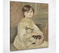 Giulia Manet Pierre-Auguste Renoir, par11 - Cuadro impreso sobre lienzo, 50 x 40 cm