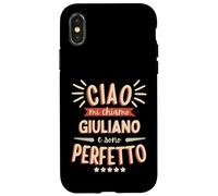 Giuliano Idea Regalo Personalizzata Nome Divertente Carcasa para iPhone X/XS