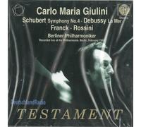 Giulini - Sinfonie 4/la Mer/Psyche et Eros/Ouvertüre