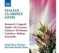 Giulio Bonnard Italian Clarinet Gems (CD) Album (Importación USA)