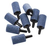 Giuneuow 10 Pcs de Piedra Gris de Burbuja Mineral de Difusor de oxigeno para Acuario 24mm x 15mm