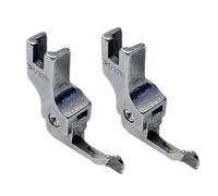Giuneuow 2 Piezas Prensatelas de GuíA Estrecha Pies de MáQuina de Coser de Punto de Cadeneta Industrial Pies Prensatelas Universales con Cremallera,CR1/32NS(0.1)