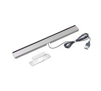 Giuneuow Accesorios de Juego para Sensor Bar Receptores con Cable IR Signal Ray USB Plug Reemplazo Sensor Bar Reciever para /