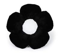 Giuneuow Cojín de Flores Cojín para Silla de Oficina Cojín y Negro Asiento Cojín para Sofá Almohada de Apoyo Lumbar Decoración de la Habitación A
