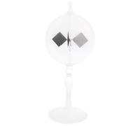 Giuneuow de Viento de Vidrio de 20.5 Cm de Luz de RadióMetro Crookes de EnergíA Solar/Herramienta de Estudio de EnseñAnza Educativa/DecoracióN del Hogar de Oficina