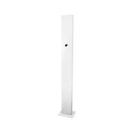 GIUPLOKID Cargador de vehículos eléctricos de Exterior, Pedestal de Carga for vehículos eléctricos for Todo Clima, Blanco y Negro, for Uso público residencial(White)