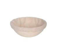 GIUPLOKID Cestas de prueba de acidez, Tamaños múltiples del color de madera la rota redonda ovalada las cestas prueba pan(16x6cm)