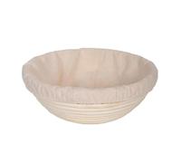 GIUPLOKID Cestas de prueba de acidez, Tamaños múltiples del color de madera las cestas prueba pan la rota(18x9cm)