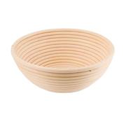 GIUPLOKID Cestas de prueba de acidez, Tamaños múltiples del color de madera las cestas prueba pan la rota(Round 16X6cm)