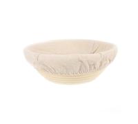 GIUPLOKID Cestas de prueba de acidez, Tamaños múltiples del color de madera las cestas prueba pan la rota(Round-25 * 8.5cm)