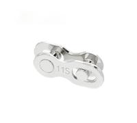 GIUPLOKID Conector de Cadena «Missing Link» para Bicicleta, Hebilla mágica de Enlace rápido Cadena Bicicleta for montaña Carretera 6-12 velocidades Plateada y Dorada(11s Silver)
