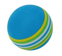GIUPLOKID Pelota de Golf de Espuma, Pelotas de Espuma Golf EVA Multicolor 42 mm diámetro 10 Piezas for práctica Interior Entrenamiento Swing(Blue)