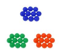GIUPLOKID Pelota de Golf de Espuma, Pelotas de Golf Espuma Multicolor 1,65 Pulgadas 30 Piezas(Blue10PCS)