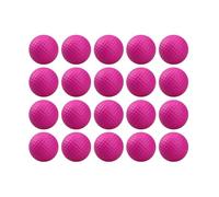 GIUPLOKID Pelota de Golf de Espuma, Pelotas de Golf Espuma PU Multicolor 20 Piezas(20Pcs Pink)