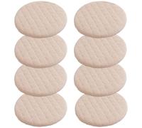 GIUPLOKID Protector de Asiento Redondo para Taburete, Funda elástica Antideslizante for Taburete Redondo, Multicolor, 10,2-12,6 Pulgadas de diámetro, Paquete 2-8 Piezas(Pink,Set of 8)
