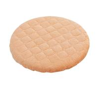 GIUPLOKID Protector de Asiento Redondo para Taburete, Fundas for Asientos de Taburete Redondo, Juego Multicolor 2-8 for taburetes Bar 10,2-12,6 Pulgadas diámetro(Orange,Set of 4)