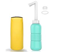 Giural Bidé portátil de 450 ml, botella perineal esencial posparto con boquilla, bidé de viaje portátil para inodoro, pulverizador de accesorio de bidé de mano, cuidado posparto,Verde