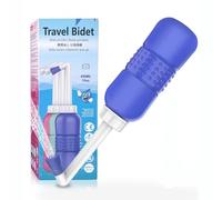 Giural Bidé Portátil Para Inodoro, Botella De Bidé Portátil Para Bidé De Viaje De 450 Ml Para Cuidado Posparto. Después De Lo Esencial Del Trabajo. Ducha En Spray Para Mamá Y Bebé,Azul