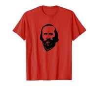 Giuseppe Garibaldi, héroe de Dos Mundos, unificación de Italia Camiseta