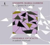 Giuseppe Maria Giuseppe Maria Cambini: String Quintets N (CD) (Importación USA)