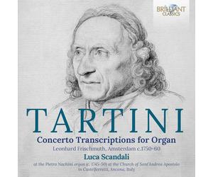 Giuseppe Tartin Tartini: Concerto Transcriptions for Orga (CD) (Importación USA)