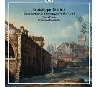 Giuseppe Tartini : Concertos et sonates pour viole de gambe. Opera Prima, Contadin.