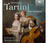 Il Demetrio, Maurizio Schiavo – Tartini: Trio Sonatas – CD (Importación USA)
