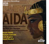 Verdi : Aïda. Tebaldi, Simionato, Bergonzi, Karajan.