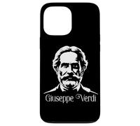 Giuseppe Verdi Compositor Silhouette Música clásica Ópera Carcasa para iPhone 13 Pro Max