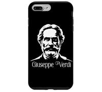 Giuseppe Verdi Compositor Silhouette Música clásica Ópera Carcasa para iPhone 7 Plus/8 Plus