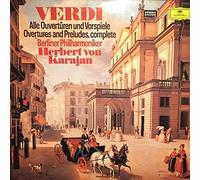Giuseppe Verdi , Herbert Von Karajan , Berliner Philharmoniker - Verdi. Ouvertüren. Karajan - Deutsche Grammophon - 2707 090