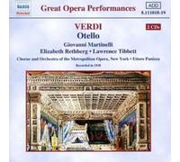 Giuseppe Verdi Otello (Panizza, Metropolitan Opera of New York) (CD) Album